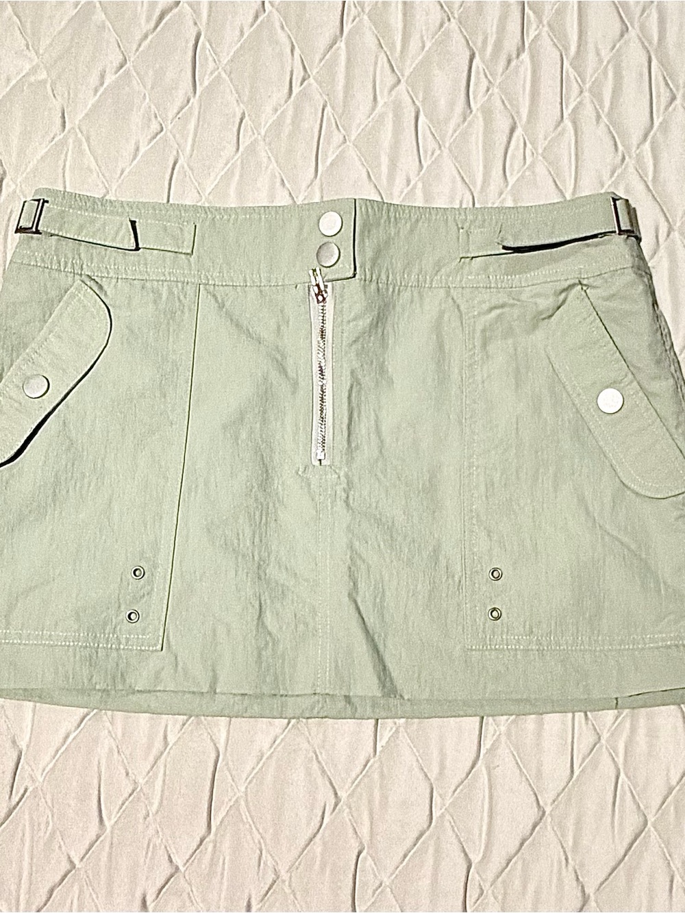 Princess Polly Mint Green Mini Skirt size 8